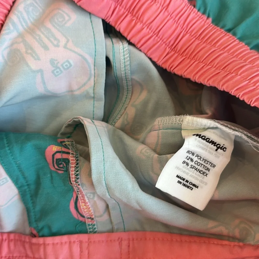 Maamgic Men’s Swim Trunks Size Large EUC